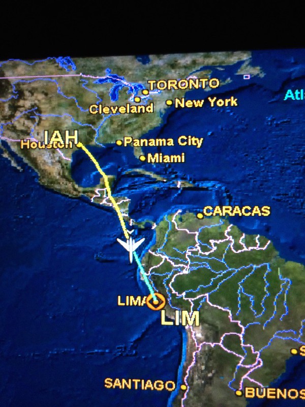 Our flight path