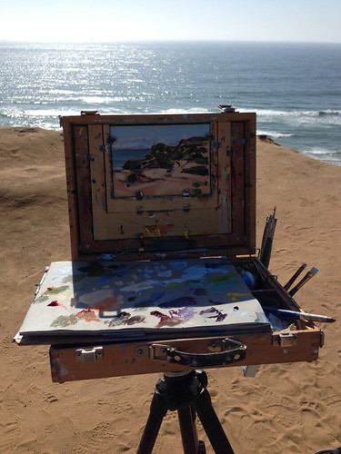 Painting in del mar