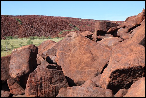 art rock ancient aboriginal pilbara dampier burrup