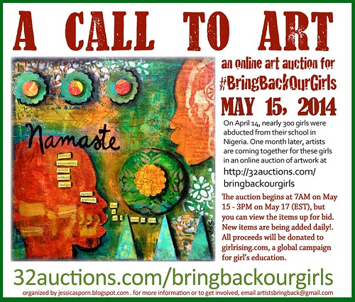 A Call to Art Auction Flyer