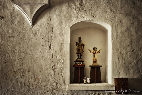 luz méxico iglesia yucatán nicho santo capilla uayma