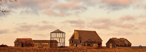 sunset abandoned rural landscape nikon farm country barns iowa d90