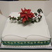 Flower Christmas Cake
