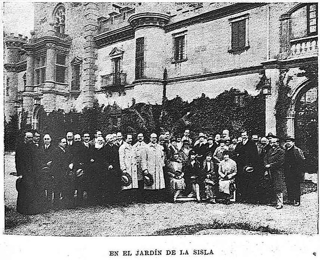 Palacio de la Sisla. Fotografía publicada en mayo de 1928 en la Revista Toledo
