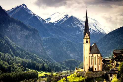 travel mountains church landscape bavaria austria scenic heiligenblut bestofmywinners