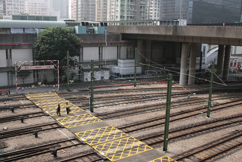 Track fan outside Tsuen Wan depot