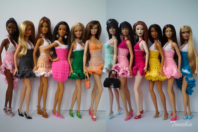 Barbie Doll Clothes-Free Shrug Knitting Pattern