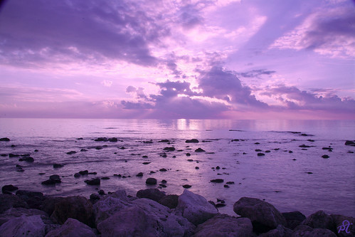 sunset sea clouds twilight tramonto mare violet viola lazio santasevera scogli crepuscolo clifnuvole