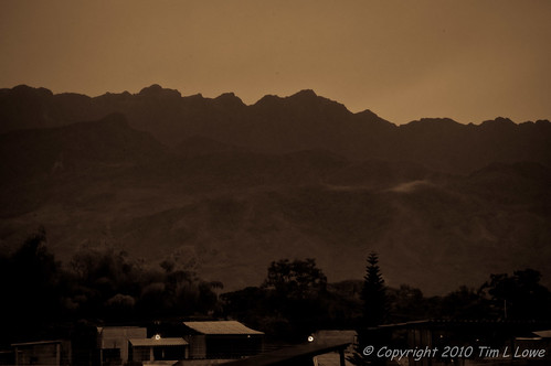 mountains sepia sunrise nikon colombia andes peaks d90 jamundi