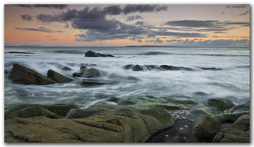 ocean longexposure sunrise dawn rocks colours noosa 2010 noosanp adamrandell