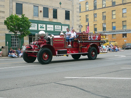 parade firetruck vanwert