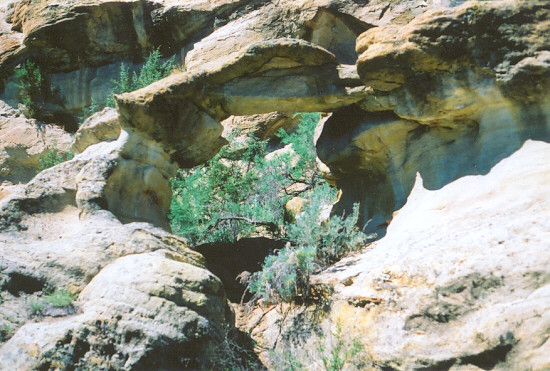 New Mexico Natural Arch NM-52 Serpent Arch