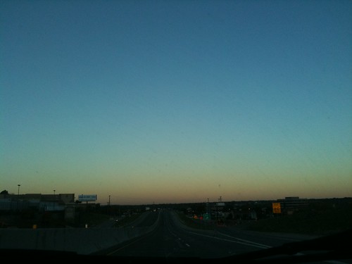 morning sky sunrise blackfriday driving texas fortworth