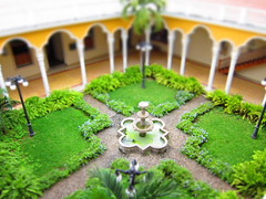 The Plaza of the Flor de Caña Family.