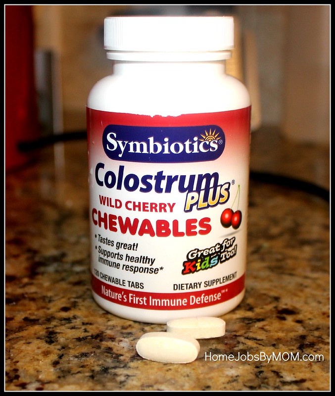 Improve Your Families Immune System and Digestive Track: Symbiotics Wild Cherry Colostrum Plus Chewables Review