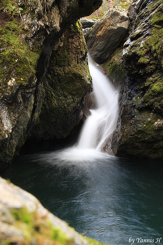 creek river waterfall stream canyon greece thessaloniki skala zagliveri