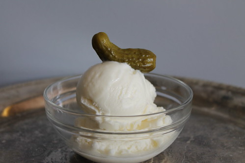 Pickles and ice cream
