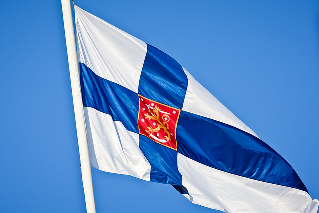 Finnish state flag