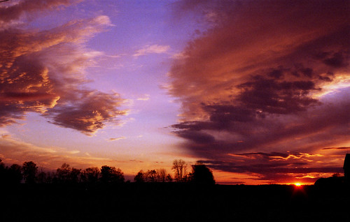 sunset skyscape nikonft2