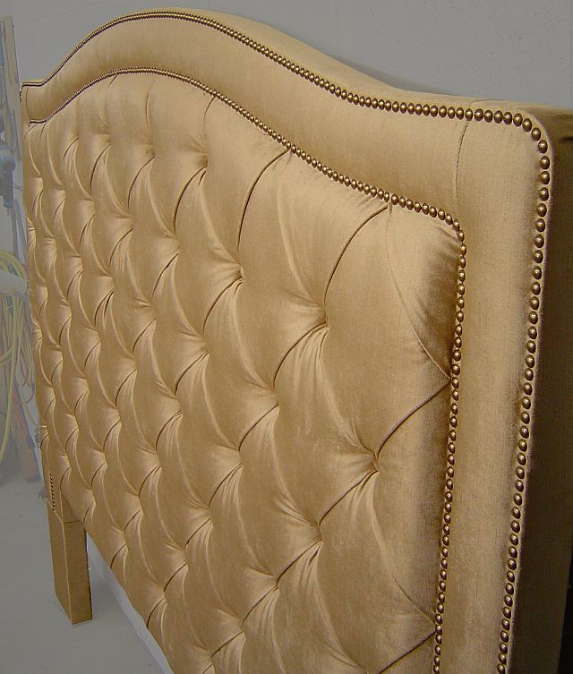 Fabric Upholstered Headboard - Photo ID# DSC06828f
