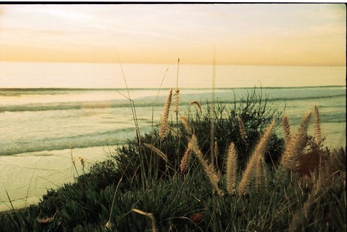 ocean california sunset surf carlsbad olympusom10 epsonv600 rolleicrossbird200film