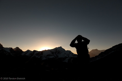 nepal mountains berg sunrise landscape berge landschaft sonnenaufgang muktinath