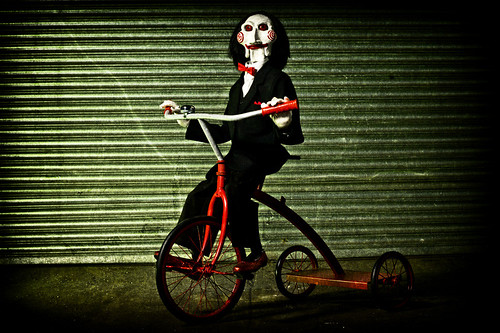 Billy the puppet from Saw