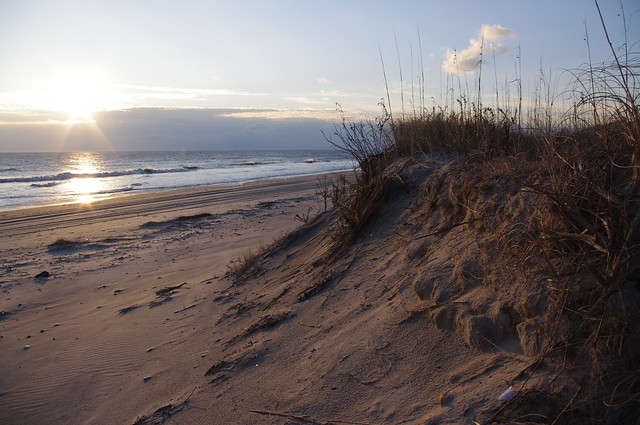 A brisk winter walk on the windswept dunes will put color in your cheeks.
