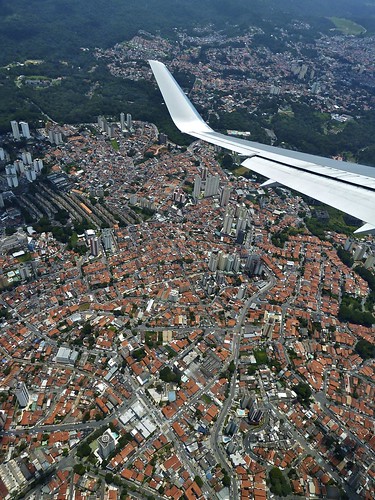 brazil brasil san er view pablo aerial lan airline boeing paulo sao 767300