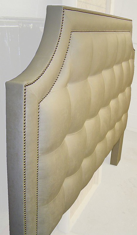 Fabric Upholstered Headboard - Photo ID# DSC06721f