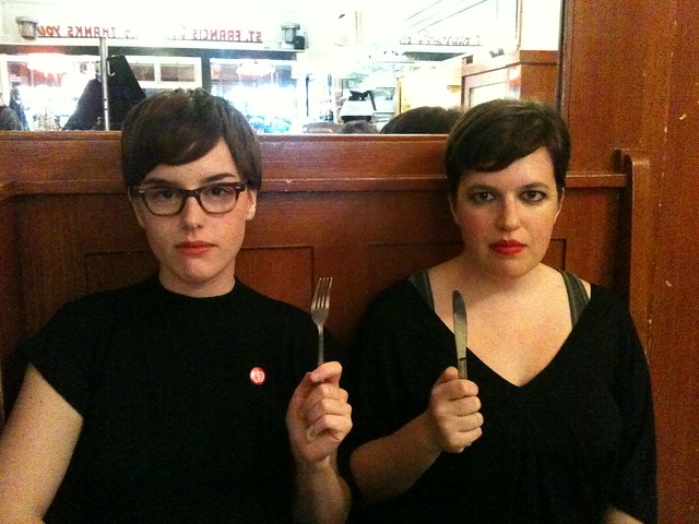 American Gothic with Fork and Knife