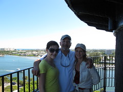 Nina, Glenn, & Mary on the Jupiter Lighthouse