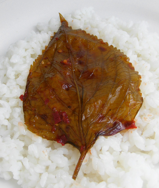 Sesame leaf kimchi