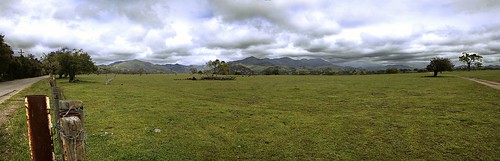 sky panorama field clouds fence landscape santabarbaracounty foxencanyon santaynex
