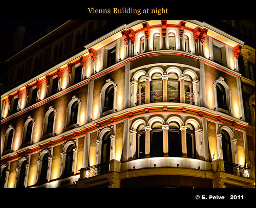 vienna lighting building night austria nikond7000 afs35mmf18dx
