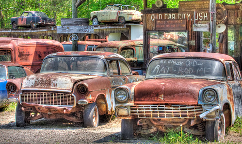 chevrolet 1955 rust decay 1956 hdr 56chevy salvageyard 55chevy oldcarcity whitegeorgia