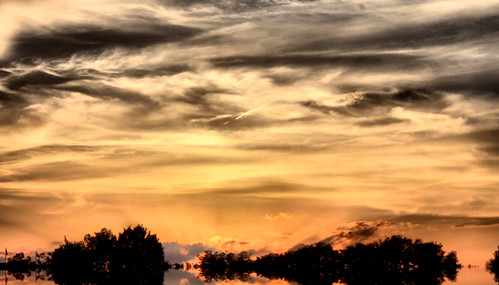sunset sky sun water clouds reflections alabama montgomery