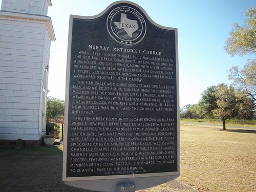 texas historic murray texashistoricalmarker youngcounty murraymethodistchurch