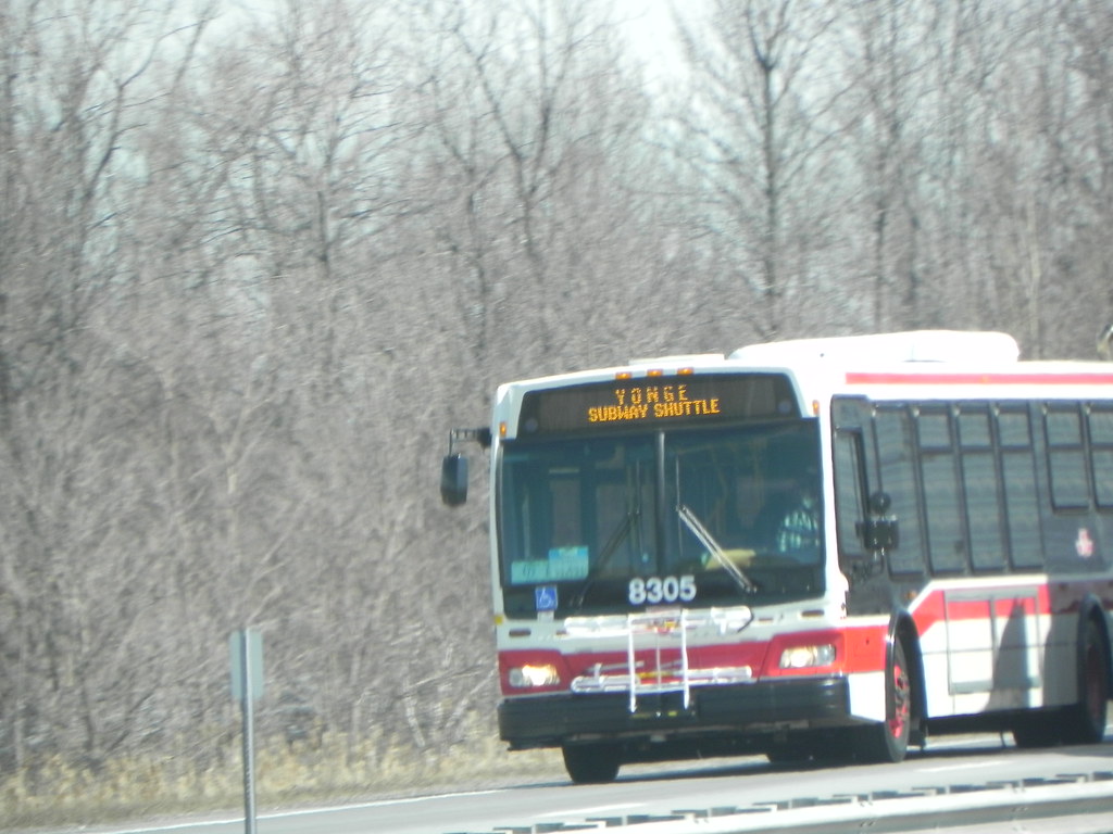 TTC Orion 7 (3rd generation) 8305 NIS along I-86 in New York