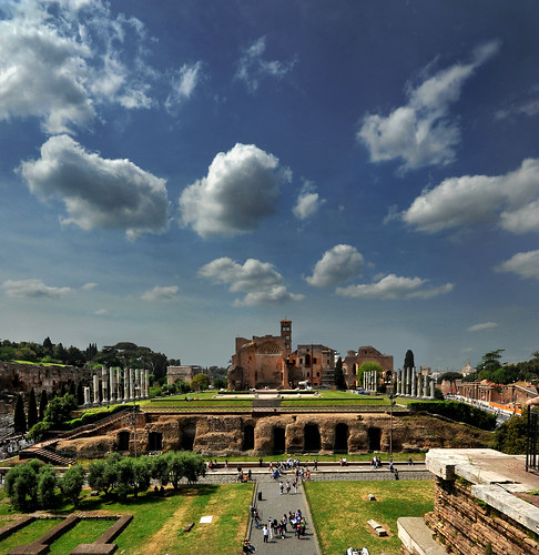 rome roma primavera nikon nuvole atmosfera turisti antichità sermatimati