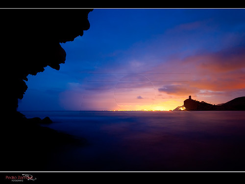 paisaje nocturna rocas marmediterraneo marineras flickraward caladelcharco montiboli pedrojzamorablog