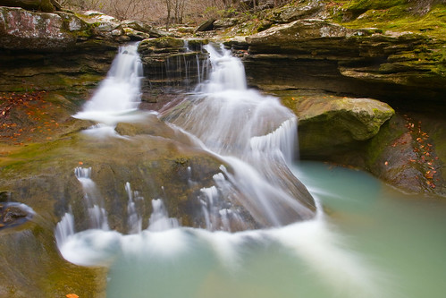 motion blur nature water grave creek forest canon lens photography eos march waterfall spring big stream long exposure natural zoom outdoor clayton wells canyon hike national arkansas usm cascade ef 1740mm ozark piney 2011 f4l 40d img1056