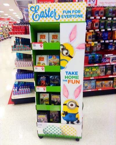 Minion Easter Despicable Me Two Display at Target