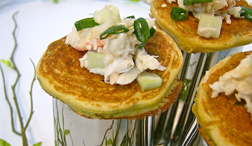 Savory Pancakes for Canapes