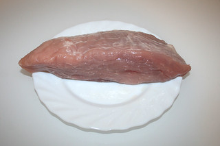 01 - Zutat Schnitzelfleisch / Ingredient pork meat