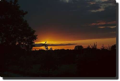 sunset sky germany landscape pentax braunschweig lowersaxony k200d
