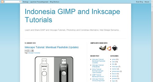 Indonesia GIMP and Inkscape Tutorials