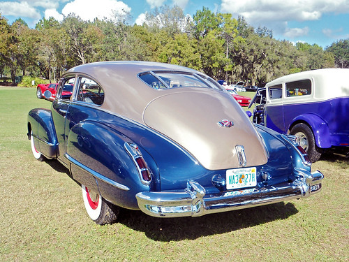 carshow car automobile cadillac 1942 coupe trunk lecanto florida