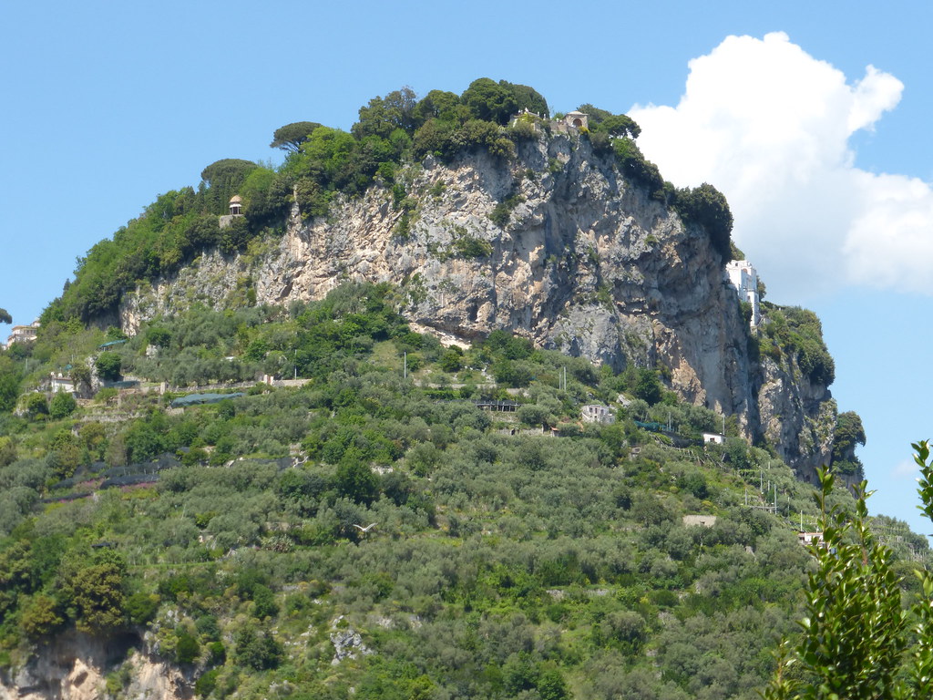 Villa Cimbrone at Ravello, on the high escarpment