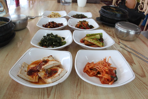 Lunch: mainly kimchi